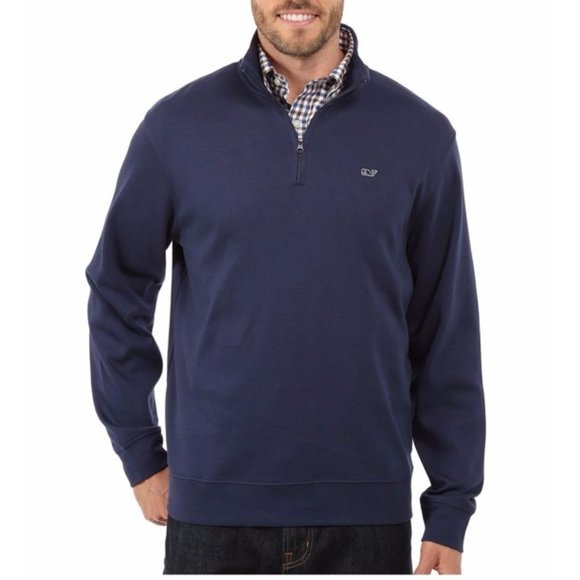 Vineyard Vines Other - Vineyard Vines Navy Blue Quarter-Zip Pullover